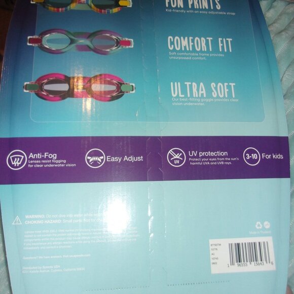 New Speedo Kids Swim Goggles Triple Pack ages 3-10 - Picture 3 of 3